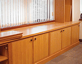 Counter and Cabinets