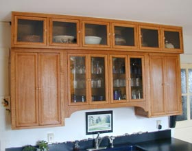 Counter and Cabinets